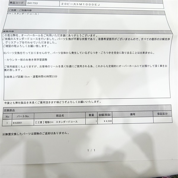 ２０ビーストマスター１０００」ＥＪ